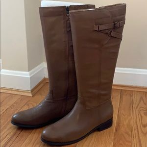 Trotters Brown Riding Boots